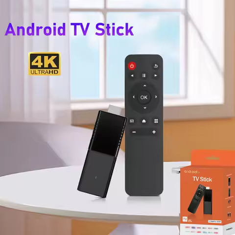 Smart TV Stick Allwinner H313 Quad Core Android TV Stick 4K HD Video Decode Home Media Player Stream