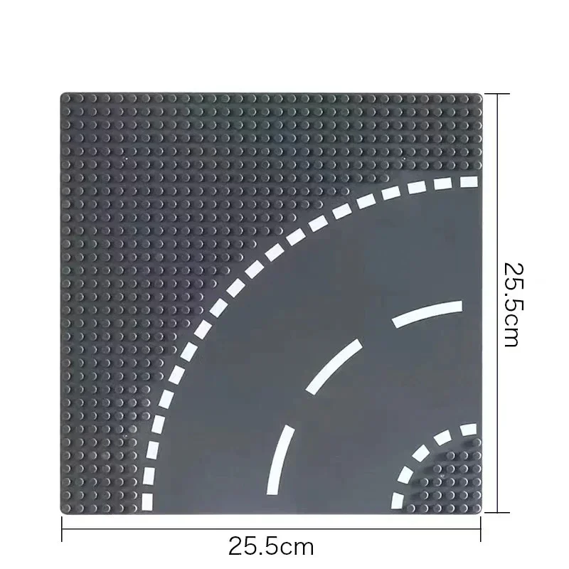 32X32 Dots Styles Classic Building Block Base Plate City View Traffic Road Figures Construction Toys