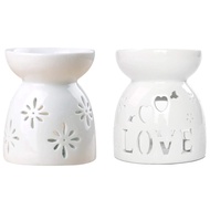 Ceramic Diffuser Candle Burner Ceramic Burning Essential Oils Diffusers Aromatic Lamp