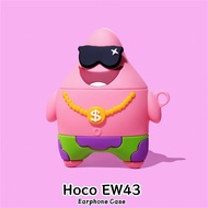 【Future star】For Hoco EW43 Casing Case Soft Silicone Earphone Case Trendy Cartoon NO.6