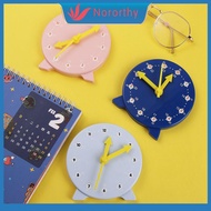 NORORTHY อุปกรณ์สำนักงานและโรงเรียน สื่อการสอน คณิตศาสตร์ การสอนก่อนวัยเรียน แหล่งข้อมูลการสอน นาฬิกาความรู้ความเข้าใจ ของเล่นนาฬิกาเพื่อการเรียนรู้ การศึกษาปฐมวัย