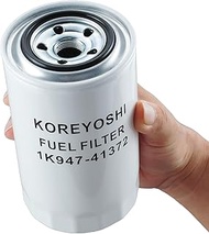 1K947-43172 Fuel Filter Compatible with Kubota KX080-4 KX080-4S SVL65-2 SVL65-2C SVL75-2 SVL75-2C SV