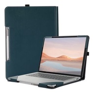 全城熱賣 - 適用於微軟Surface Laptop Studio 2 素皮筆記本電腦保護套（墨綠色）