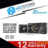 SEASONIC VERTEX PX-1000 PLATINUM ATX 3.0 GOLD PCIE 5 POWER SUPPLY - VERTEX PX-1000