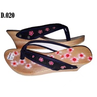 Wedges Sandals For Women/KELOM WEDGES Painting Flowers D.020