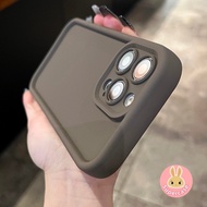 Solid Color Case For iPhone 16E 16 15 16 Pro Max 15 Pro Max 16 Plus 15 Plus Simple Full Cover Fashio