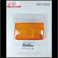 LEFT Front Turn Signal Light Glass Mica or Lens Front Turn Signal Toyota Landcruiser Hardtop FJ40 se