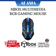 MBOX RGB GAMING MOUSE - MBOX MULTIMEDIA USB RGB GAMING MOUSE RGB-M500