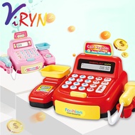 ViRYN Pretend Cashier Toy Supermarket Cash Register Machine With Light And Sound Stimulated Supermar