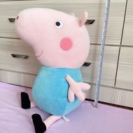 70公分喬治豬娃娃 粉紅豬小妺的弟弟 佩佩豬 填充玩偶  二手保存佳