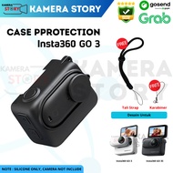 Silicone Protective Case for Insta360 Go 3 / Soft Case Insta 360 Go 3S Silicon Cover Protector - GO3