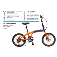 [✅Best Quality] Sepeda Lipat Odessy 16 &amp; 20Inch Phyton Batik Tanpa