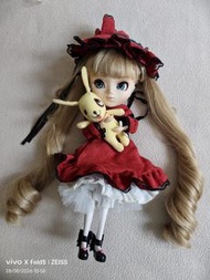 Vintage  Rare Pullip Rozen Maiden  真红  紅色裙 公仔