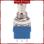 AOTO 9-Pin 3PDT Foot Pedal Switch Stompbox For Electric Guitar Effects True Bypass