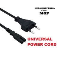 PS UNIVERSAL POWER CORD CABLE FOR PLAYSTATION PS PS2 PS3 SLIM PS4 XBOX DREAMCAST 1.5M EU PSP PSV ADA