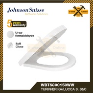 Johnson Suisse Ibiza Soft Close Toilet Seat Cover