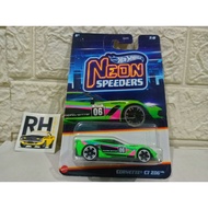 Hot Wheels Corvette C7 Z06 Neon speeders series