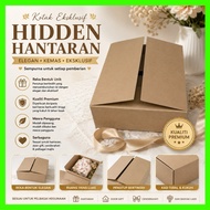 [Box Only] Kotak Hidden Hantaran Box Kahwin Tunang (25x25x10cm)