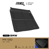 3D Mats ถาดท้ายรถยนต์ BMW 4 SERIES (G82) 2025-Present พรมกันลื่น พรมกันนํ้า พรมรถยนต์