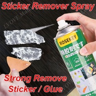 Sticker Remover Spray For Car Strong Remove Sticker Glue Adhesive Remover Cleaning Glue
