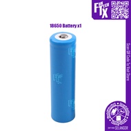 FunTechX 18650 Battery - Rechargeable Battery 2600mAh Batteries