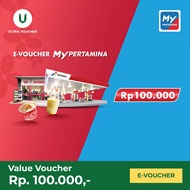 Voucher Digital Top -Up E-voucher My Pertamina Rp.100.000 - Voucher Value