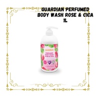 Guardian Perfumed Body Wash Rose & Cica 1L