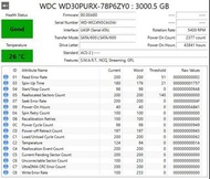 WD Purple 3TB SATA 3.5" HDD Hard Disk 3000GB