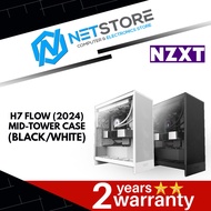 NZXT H7 Flow (2024) Mid-Tower Case - Black/White