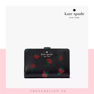 Kate Spade Madison Rose Medium Compact Bifold Wallet