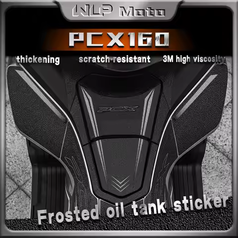 3M Motorcycle Thickened Frosted Fuel Tank Pad Sticker Scooter Protector Cover Decals Accessories For