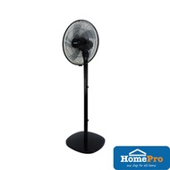 KHIND STAND FAN SF1663H 16INCH 50WATT 5BLADES 3SPEED BLACK