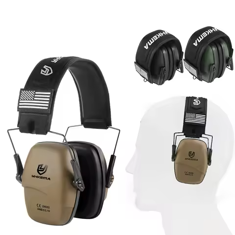 YHKEMA Passive Shooting Tactical headset Ear Protection Anti-noise Headset for Hunting Ear Defender 