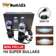 BILED PROJECTOR PROJECTOR LED LASER MINI H4 AES DOUBLE EMITTER