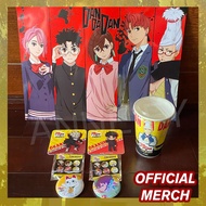 READY Official Merch Collab Cafe Dandadan Multi Poster Cup Holo Can Badge Pin Coaster Anime