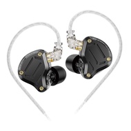 FGTRE KZ ZS10 Pro 2อินเอียร์หูฟังไฮไฟไดรฟ์เวอร์ไดนามิกประสิทธิภาพสูงตัดเสียงรบกวนโลหะเกมดนตรีกีฬาหูฟ