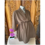 Krinkle Pregnant Women's Kebaya Maternity Clothes