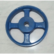 Cast iron pulley b2 10"in inch axle buntu 38mm 32mm 25mm 1inch 30mm