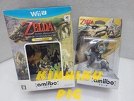 全新 Wii Zelda 薩爾達傳說 連 Amiibo set 不連game