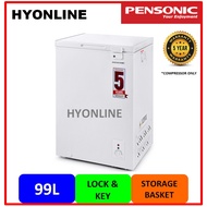 PFZ-113 - PENSONIC 99L DUAL COOLING FREEZER | PENSONIC 99L PETI SEJUK BEKU | FREEZER | SEJUK BEKU | 