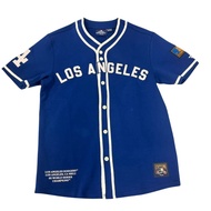 [JABOW Sports Life Hall] Fanatics MLB Dodge Retro Embroidered Jersey Short Sleeve Vintage Blue 74501