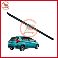 DOOR GLASS MOULDING (OUTER) ORIGINAL PERODUA MYVI 2017> D20N (PINTU CERMIN LUAR GETAH) WINDOW OUTER 