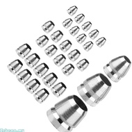Zebeaa 30Pcs Stainless Steel Hammer Handle Wedges 8mm 10mm 12mm Axes Tool Reinforcement