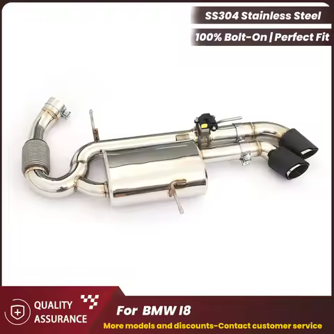 For BMW i8 2014+ Valvetronic Catback Exhaust Performance Upgrade Adjustable Aggressive Sound Boost P
