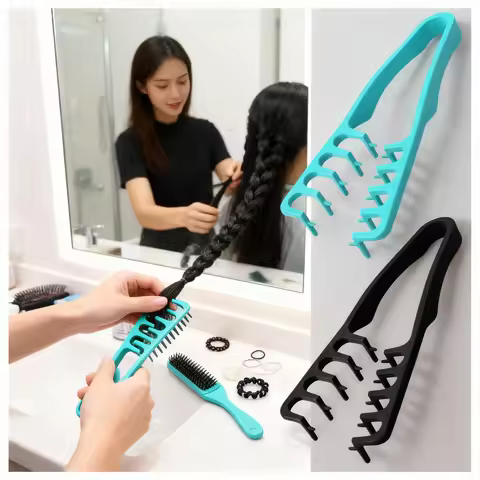 1/2/5PCS Wide-Tooth Hair Styling Comb Volumizing Fluffy Textured Styling Comb Korea Style Hair Root 