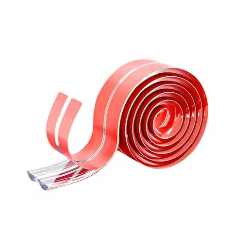 2M Transparent Bumper Strip Coffee Baby Safety Table Corner PVC Protective Pad Transparent Household