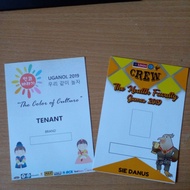 Print committee ID cards, Co Cards Participants/s B4, B3, B2, B1 ID Card Holder Name Tag