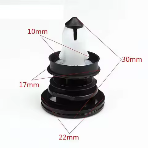 10pcs 8mm Front & Rear Door Trim Panel Retainer Clip for Tesla Model 3 Model Y 1135147-00-A 1135147-