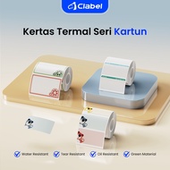 CLABEL Waterproof Thermal Label Cartoon Sticker for 221B/220B/230B/320B Printers