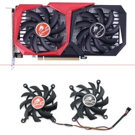 _cFi 2PCS NEW Cooling Fan For COLORFUL GeForce RTX 2060 2060SUPER GTX 1660Ti 1650 1660 SUPER Gr zhS